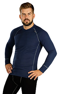 Męski termoaktywny t-shirt funkcyjny 7D201 LITEX ciemny niebieski