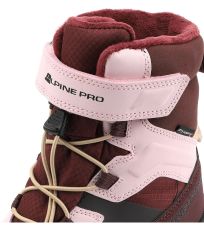 Dzecięce buty zimowe z membraną PTX NERO ALPINE PRO anemone