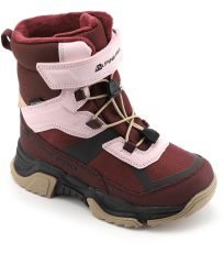 Dzecięce buty zimowe z membraną PTX NERO ALPINE PRO anemone