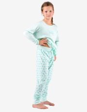 Dziewczęca piżama długa 29007P GINA