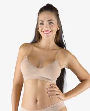 Biustonosz sportowy z wkładkami 07020P GINA