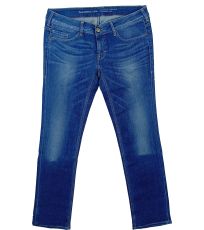 Damskie jeansy Jeans Mustang ciemnoniebieski