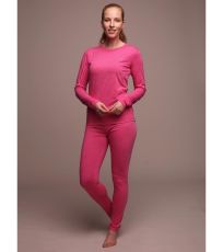 Damskie spodnie termoaktywne PETULA LOAP różowy