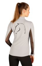Koszulka damska z długim rękawem J1269 LITEX szary