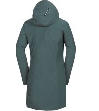 Damski nieprzemakalny płaszcz 2L RANDI NORTHFINDER ciemnozielony