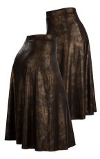 Damska spódnica 7F028 LITEX brązowy