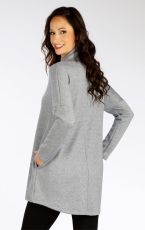 Damska tunika 7F101 LITEX Niebieski z połyskiem