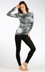 Damskie termoaktywne legginsy funkcyjne 7F184 LITEX czarny