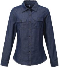 Damska koszula dżinsowa PR322 Premier Workwear