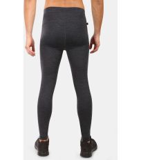 Męskie spodnie termiczne z wełny merino MAVORA BOTTOM-M KILPI Czarny