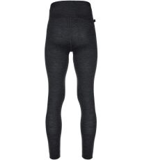 Męskie spodnie termiczne z wełny merino MAVORA BOTTOM-M KILPI Czarny