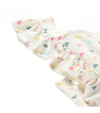 Dziewczęca sukienka EDANO ALPINE PRO kremowy