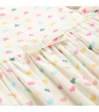 Dziewczęca sukienka EDANO ALPINE PRO kremowy