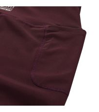 Damskie legginsy szybkoschnące MARDA ALPINE PRO Figowy