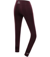 Damskie legginsy szybkoschnące MARDA ALPINE PRO Figowy