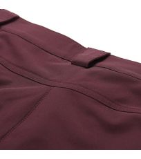 Damskie spodnie capri WEDERA 2 ALPINE PRO Figowy