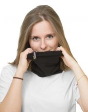 Szalik uni 92007P GINA czarny