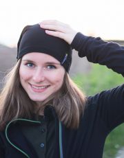 Szalik uni 92007P GINA czarny