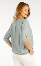 Damska bluzka 5F088 LITEX jasny miętowy