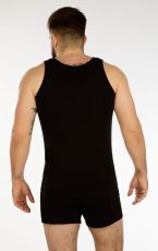 Męski podkoszulek 9B409 LITEX czarny