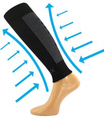 Opaska kompresyjna na łydkę 1 para Formig VoXX® czarny