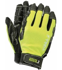 Ochronne rękawice robocze 1st VIBRA-X OS czarny