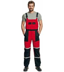 Męskie spodnie robocze z laclem TAYRA Cerva czerwony