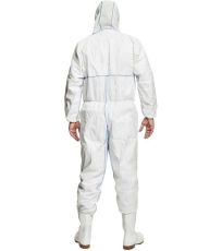 Roboczy kombinezon ochronny CHEMSAFE MS1 Cerva biały