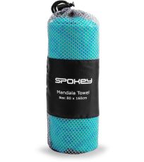 Szybkoschnący ręcznik 80x160 cm- turkusowy MANDALA Spokey 
