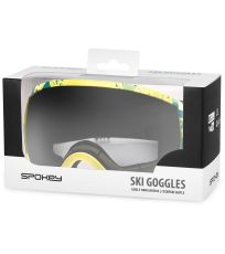 Gogle narciarskie czarno żółte RADIUM Spokey 