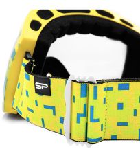 Gogle narciarskie czarno żółte RADIUM Spokey 