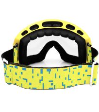 Gogle narciarskie czarno żółte RADIUM Spokey 