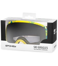 Gogle narciarskie- czarno-żółte RADIUM Spokey 