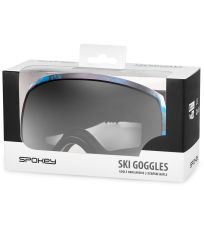 Gogle narciarskie- czarno niebieskie RADIUM Spokey 