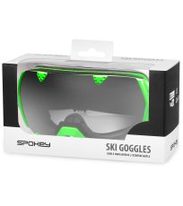 Gogle narciarskie- zielone RED ROCK Spokey 