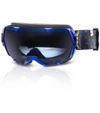 Gogle narciarskie- czarno niebieskie RED ROCK Spokey
