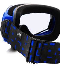 Gogle narciarskie- czarno niebieskie RED ROCK Spokey 