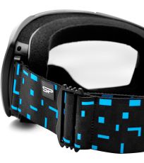 Gogle narciarskie- czarne EVANS Spokey 