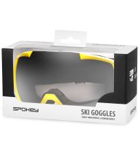 Gogle narciarskie- żółto szare EVANS Spokey 