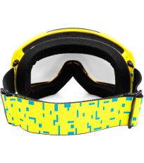 Gogle narciarskie- żółto szare EVANS Spokey 