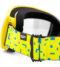 Gogle narciarskie- żółto szare EVANS Spokey 