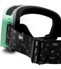 Gogle narciarskie- szaro zielone GRAYS Spokey 