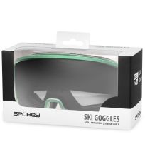 Gogle narciarskie- szaro zielone GRAYS Spokey 
