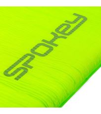 Karimata samopompująca 2,5 cm z poduszką - zielona SAVORY PILLOW Spokey 