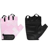 Rękawiczki rowerowe damskie - różowe SESTOLA Spokey