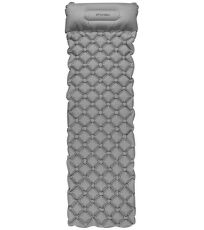 Dmuchany materac z poduszką - szary AIR BED PILLOW Spokey