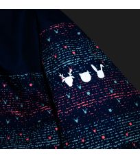 Dziewczęca kurtka narciarska JENOVA-JG KILPI Ciemny niebieski