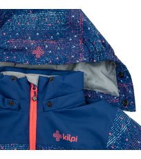 Dziewczęca kurtka narciarska JENOVA-JG KILPI Ciemny niebieski