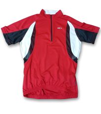 Męski t-shirt kolarski MORVI-RED-BLK-WHT Martes