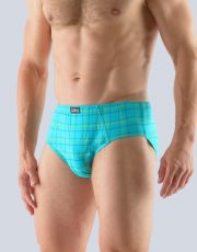 Męskie slipy z szerszym bokiem 71104P GINA